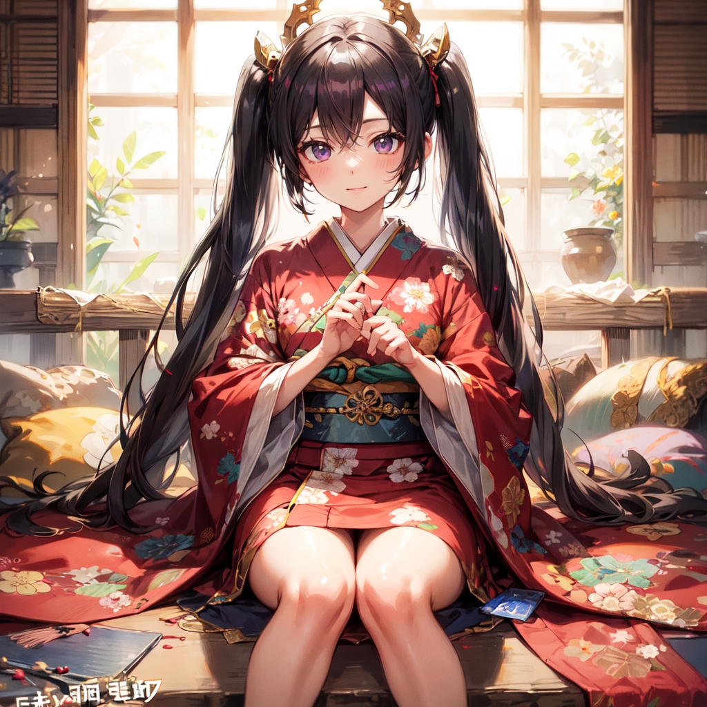 young-female-teen-is-seen-wearing-standalone-teen-girl-with-solo-with-twintails-with-sitting-with-long-hair-with-kimono-with-japanese-clothes-and-featuring-purple-eyes-Created-using-asyncsMIX_v2-on-Stable-Diffusion